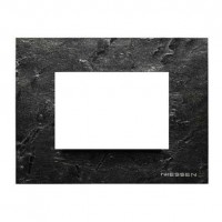 Рамка 3 модуля ABB ZENIT, горизонтальная, сланец, N2473 PZ