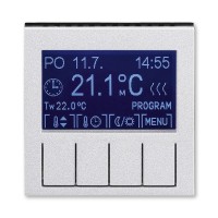 ABB Levit 2CHH911031A4070 Терморегулятор универсальный программируемый серебро // дымчатый чёрный, 3292H-A10301 70