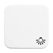 Клавиша ABB REFLEX, альпийский белый, 2520 LI-214-500