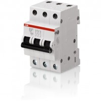 Автоматический выключатель ABB SH200L 3P 16А (C) 4.5кА, SH203L C16