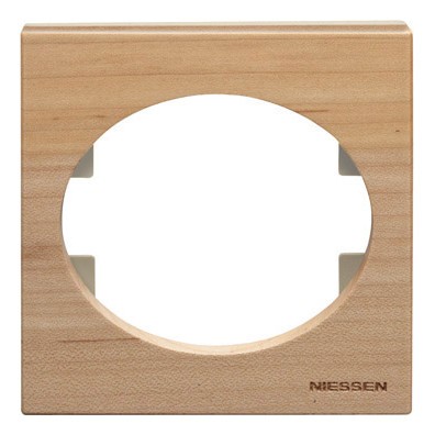 Рамка 1 пост ABB TACTO, горизонтальная, бук, 5571 AE