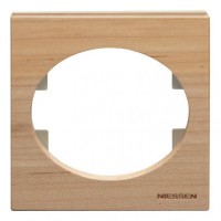 Рамка 1 пост ABB TACTO, горизонтальная, бук, 5571 AE