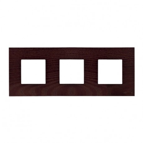 Рамка 3 поста ABB ZENIT, венге, N2273 WG