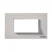 Рамка 4 модуля ABB ZENIT, альпийский белый, N2474 BL