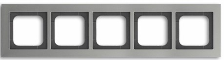 Рамка 5 постов ABB AXCENT, титан, 1725-276-500