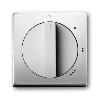 Накладка на поворотный выключатель ABB PURE СТАЛЬ, сталь, 2542 DR//01-866