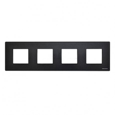 Рамка 4 поста ABB ZENIT, антрацит, N2274 AN