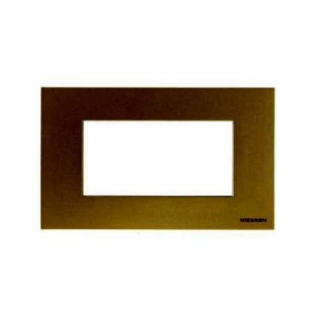 Рамка 4 модуля ABB ZENIT, шампань, N2474 CV