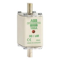 ABB Предохранитель OFAA00AM100 100А тип аМ размер00, до 690В, 1SCA022701R1850