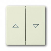 Клавиша для жалюзийного выключателя ABB, слоновая кость, 1785 JA-82