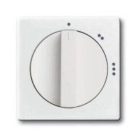 Накладка на поворотный выключатель ABB, белый, 2542 DR//02-84