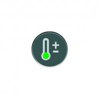 ABB 2CKA006123A0004 // 6123//23-500 6123//23-500 Кнопка с символом Температура, Zenit, 6123//23-500