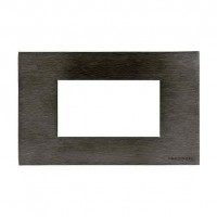 Рамка 4 модуля ABB ZENIT, стальной, N2474 OX