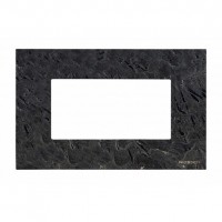 Рамка 4 модуля ABB ZENIT, горизонтальная, сланец, N2474 PZ