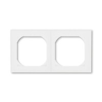 Рамка 2 поста ABB LEVIT, белый // белый, 3901H-A05520 03