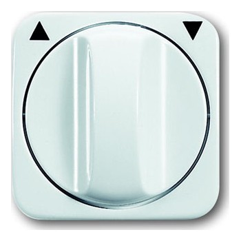 Накладка на жалюзийный выключатель ABB REFLEX, альпийский белый, 2542 DR-214