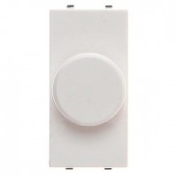 Светорегулятор поворотный, 1 модуль ABB ZENIT, 500 Вт, альпийский белый