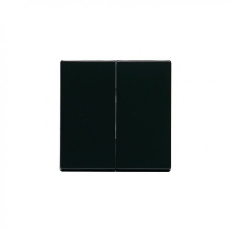 Клавиша двойная ABB IMPRESSIVO, черный, 1785-81ABJ