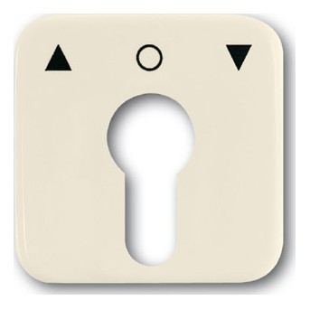 Накладка на жалюзийный выключатель ABB BUSCH-DURO, слоновая кость, 2557 PZ-212-101