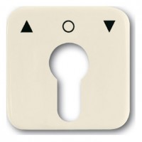 Накладка на жалюзийный выключатель ABB BUSCH-DURO, слоновая кость, 2557 PZ-212-101