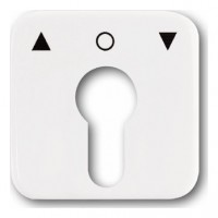 Накладка на жалюзийный выключатель ABB REFLEX, альпийский белый, 2557 PZ-214-101