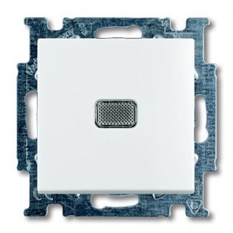 Выключатель 1-клавишный кнопочный ABB BASIC55, слоновая кость, 2026 UCN-92-507