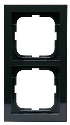 Рамка 2 поста ABB IMPRESSIVO, антрацит, 1722F100-81
