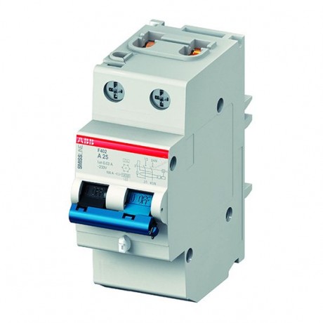 Дифавтомат ABB FS400 2P 20А ( B ) 6 кА, 30 мА ( A ), FS401E-B20//0.03