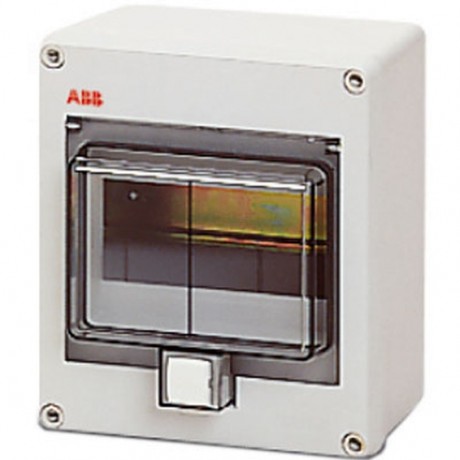ABB EUROPA IP55 бокс настенный 6М прозр.дверь серый, 12646
