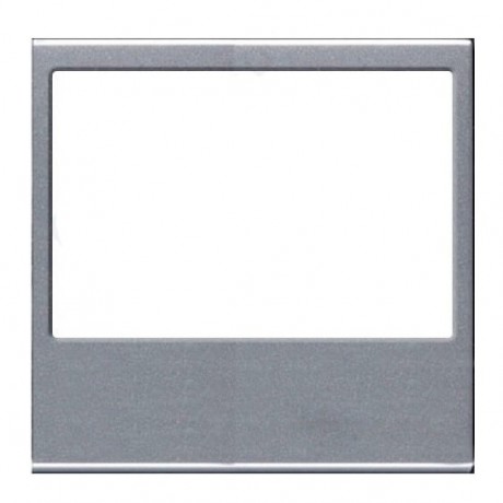 Накладка на FM-радио ABB ZENIT, серебристый, N2268 PL