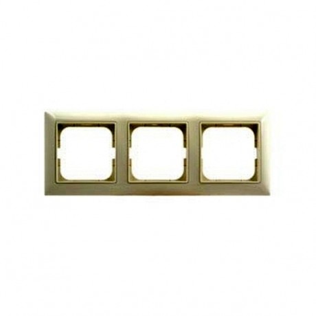 Рамка 3 поста ABB BASIC55, слоновая кость, 2513-92-507