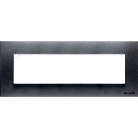 Рамка 7 модулей ABB ZENIT, горизонтальная, серебристый, N2777 PL