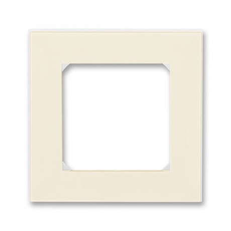 Рамка 1 пост ABB LEVIT, слоновая кость // белый, 3901H-A05010 17W