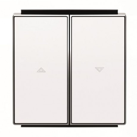 Клавиша для жалюзийного выключателя ABB SKY, альпийский белый, 8544 BL