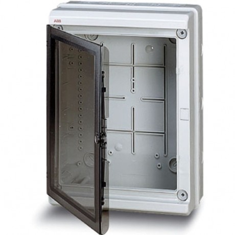 ABB EUROPA IP65 бокс настенный 275х370х140мм ШхВхГ прозр.дверь серый, 12 794