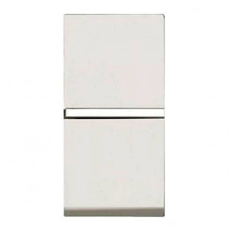 Выключатель Н.З. контакт, 1-клавишный кнопочный ABB ZENIT, альпийский белый, N2104.6 BL