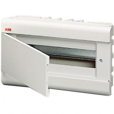 ABB EUROPA бокс в нишу 12М непрозр.дверь серый, 12 027