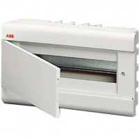 ABB EUROPA бокс в нишу 12М непрозр.дверь серый, 12 027