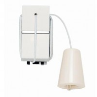 Кнопка со шнуром ABB ZENIT, альпийский белый, N2148 BL