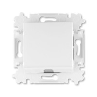 Вывод кабеля ABB LEVIT, скрытый монтаж, белый, 3938H-A00034 03W