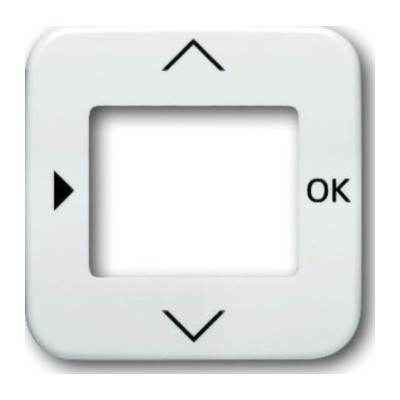 Накладка на таймер ABB REFLEX, альпийский белый, 6435-214-500