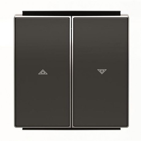 Клавиша для жалюзийного выключателя ABB SKY, черный бархат, 8544 NS