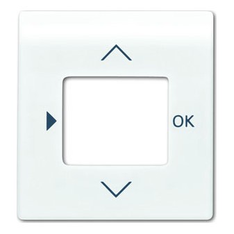 Накладка на таймер ABB IMPULS, белый, 6435-74