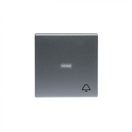 Клавиша ABB IMPRESSIVO, алюминий, 1789KL-83