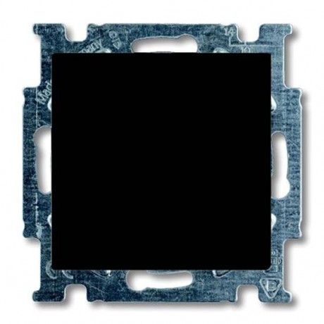 Переключатель 1-клавишный ABB BASIC55, chateau-black, 2006//6 UC-95-507