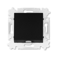 Вывод кабеля ABB LEVIT, скрытый монтаж, антрацит, 3938H-A00034 63W