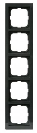 Рамка 5 постов ABB IMPRESSIVO, антрацит, 1725F85-81
