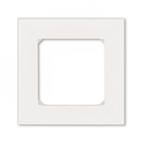 Рамка 1 пост ABB LEVIT, жемчуг // ледяной, 3901H-A05010 68W