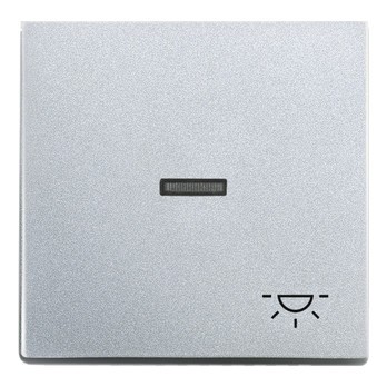 Клавиша ABB IMPRESSIVO, алюминий, 1789LI-83