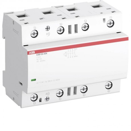 Модульный контактор ABB ESB-N 100А 220//24В AC//DC, 1SAE661111R0140
